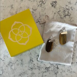 Elegant Brown Earrings by Kendra Scott